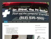 Tablet Screenshot of doctorsteve.biz